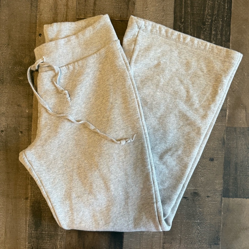 Brandy Melville Flare Leg Gray Sweatpant